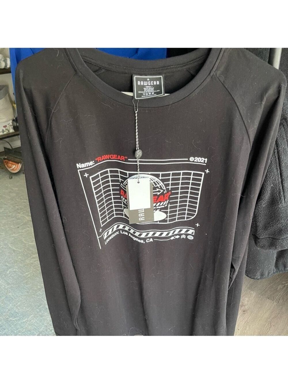 Rawgear Black Graphic long sleeve tee